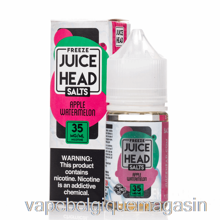 Vape Shop Bruxelles Geler Pomme Pastèque - Jus De Sels De Tête - 30ml 50mg